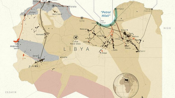 Libya'da Wagner paralı askerleri, Sirte ile Cufra arasına set çekmeye çalışıyor