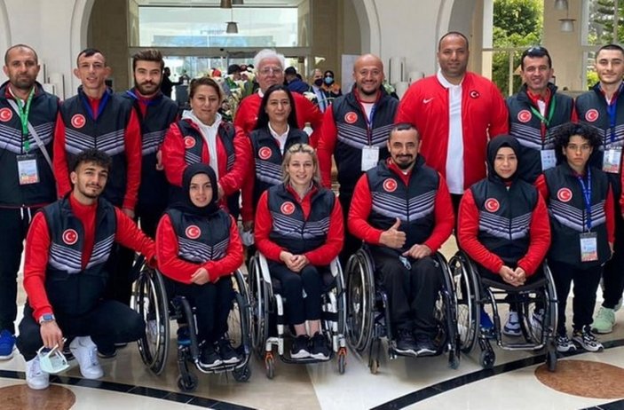 Paralimpik atletlerden Tunus'ta 8 madalya