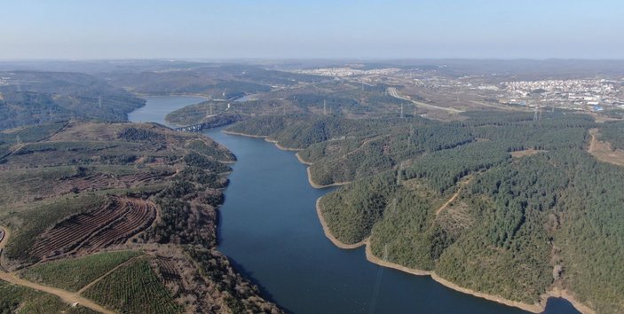 İstanbul'daki barajlarda doluluk oranı yüzde 65’i gördü