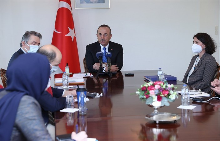 Mevlüt Çavuşoğlu, ABD Dışişleri Bakanı Antony Blinken ile görüştü