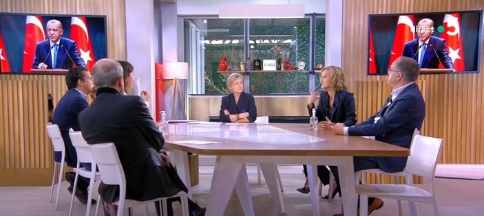 Fransız devlet televizyonunda Cumhurbaşkanı Erdoğan tartışması