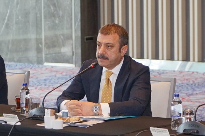 Şahap Kavcıoğlu banka yöneticileri ile toplantı yaptı