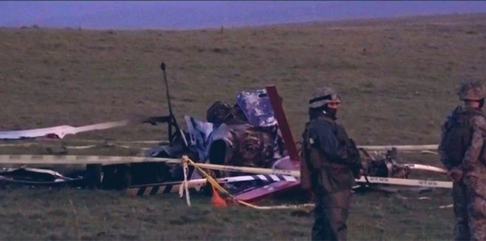 Uruguay’da korona aşısı taşıyan helikopter düştü