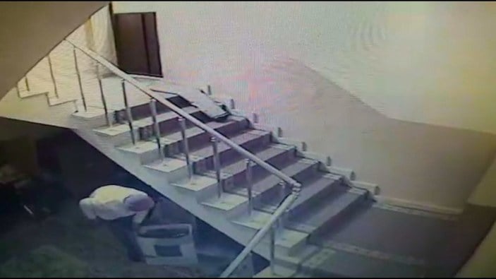 Kırıkkale’de camide hırsızlık anı kamerada