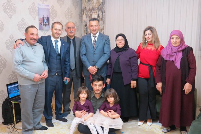 Erzurum’dan Azerbaycan’a bağlantı: Online nişan yapıldı