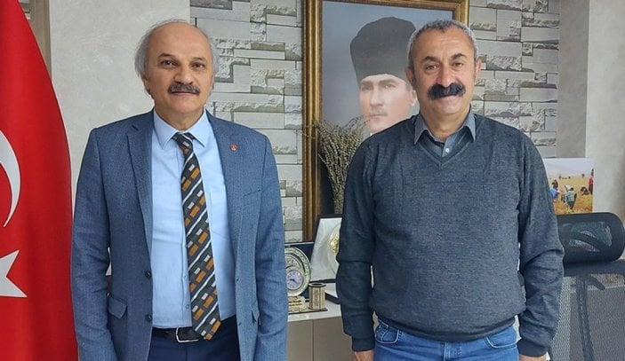 Saadet Partisi heyetinden Fatih Mehmet Maçoğlu'na ziyaret