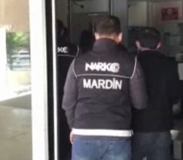 Mardin'de silecek suyu deposunda uyuşturucu yakalandı