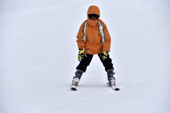 Zigana'da kar keyfi devam ediyor