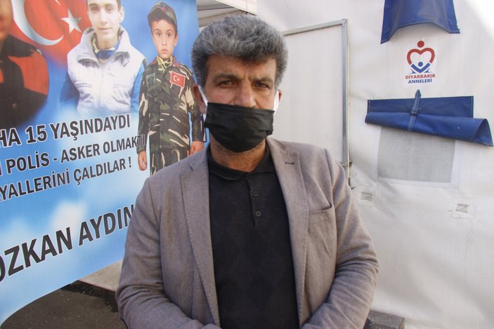 Evlat nöbetini sürdüren baba Celil Begdaş: HDP benim evimi yıktı, evladımı elimden aldı