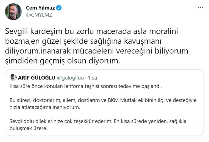 ÇGH oyuncusu Arif Güloğlu kansere yakalandı