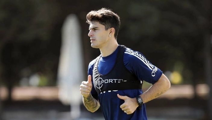 Diego Perotti antrenmanlara başladı