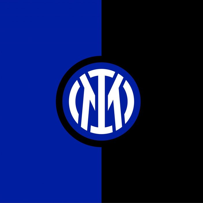 Inter logosunu değiştirdi