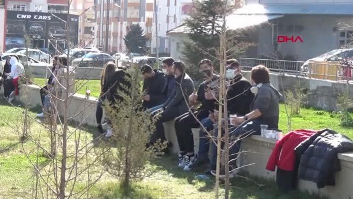 Tokatlılar parklara akın etti