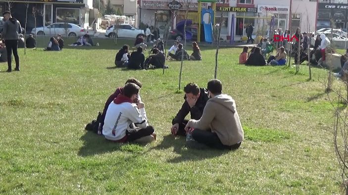 Tokatlılar parklara akın etti