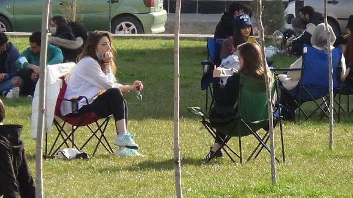 Tokatlılar parklara akın etti