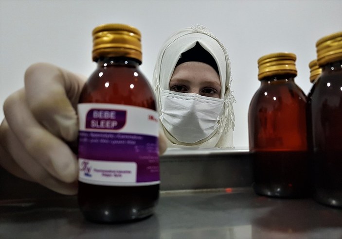 Afrin’de ilaç fabrikası kuruldu