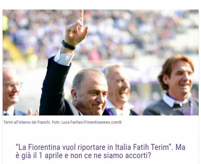Fiorentina'dan Fatih Terim'e teklif