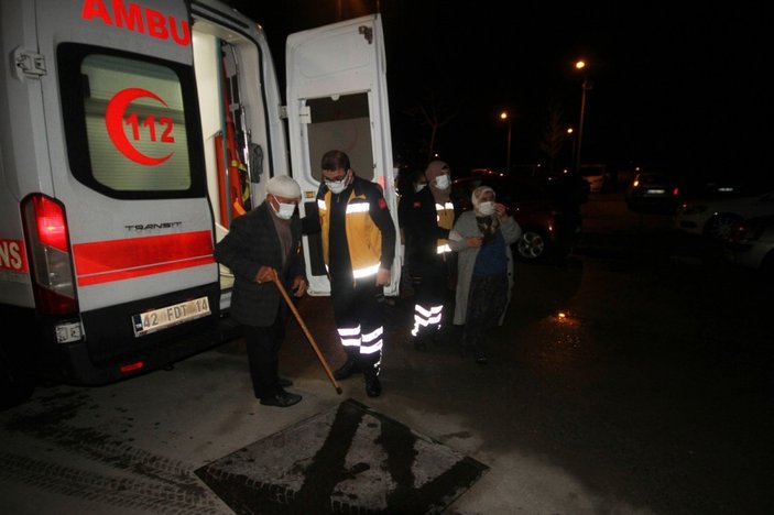 Konya'da düdüklü tencere patladı, yaşlı çift yaralandı