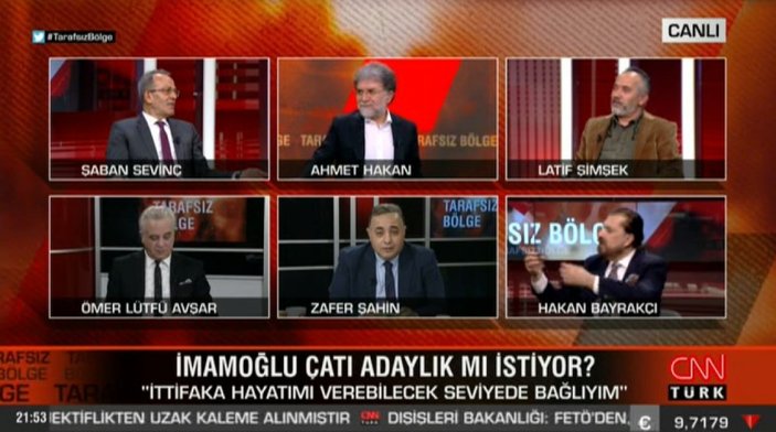 CNN Türk yayınında kete kimin tartışması