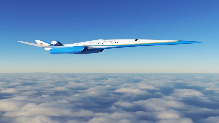 ABD Başkanı için süpersonik uçak geliştiriyor