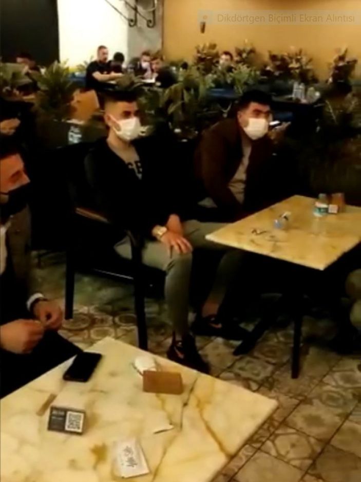 i Konya’da kapalı olması gereken kafeye baskın