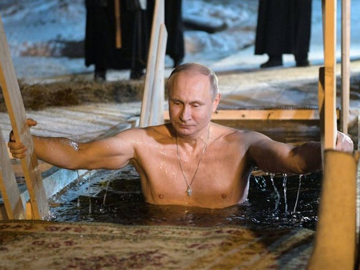 Rusya'nın en seksi erkeği Vladimir Putin oldu