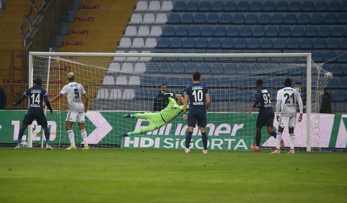 Beşiktaş deplasmanda Kasımpaşa'ya mağlup oldu