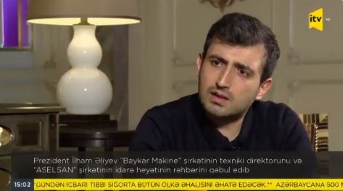 Selçuk Bayraktar, Azerbaycan kanalında TB3'ü anlattı
