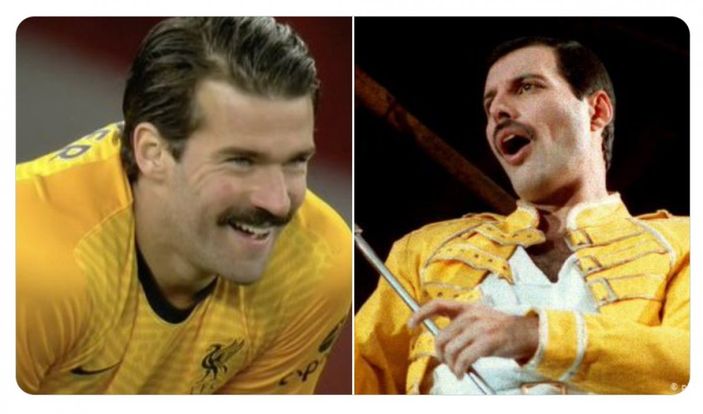 Alisson'un bıyığı sosyal medyada gündem oldu