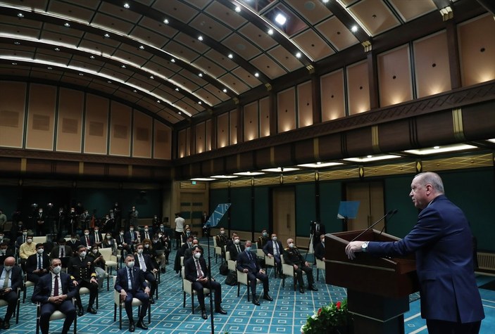 'Emekli amiral' toplantısının ardından Cumhurbaşkanı Erdoğan'dan açıklamalar