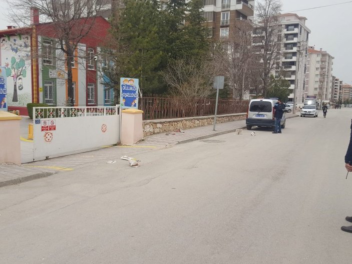 Konya’da okulun önünde kayınpederini bıçakladı
