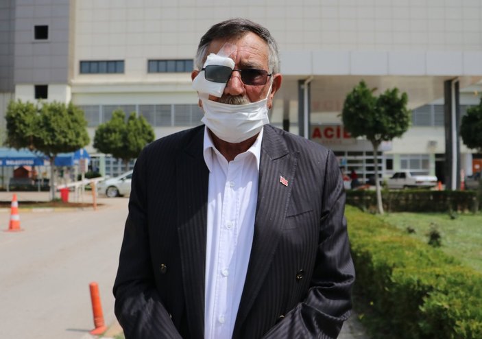 Adana’da 50 kuruşluk tuvalet parası için gözünden oldu
