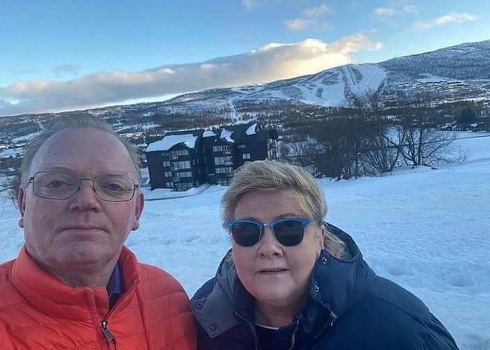 Norveç Başbakanı Erna Solberg'e para cezası