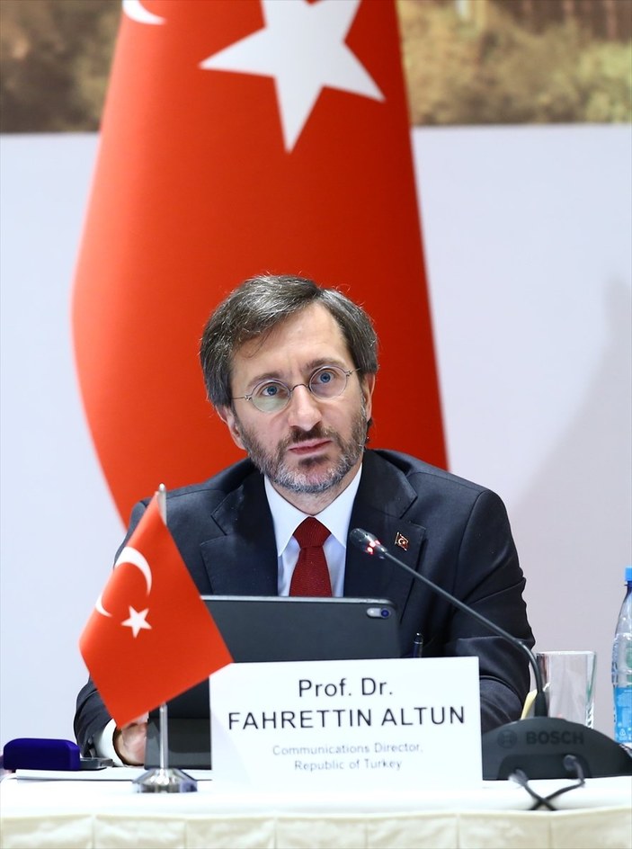 Fahrettin Altun, Türk Konseyi Toplantısı için Bakü’de
