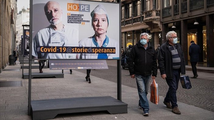 İtalya’da son 24 saatte koronavirüs bağlı 344 can kaybı