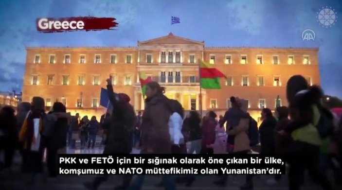 İletişim Başkanı Altun'dan, Yunanistan'ın terör örgütlerine desteklerini anlatan video