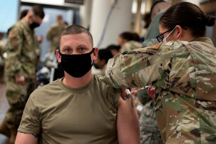 ABD’li askerlerin yüzde 40’ı koronavirüs aşısı olmuyor