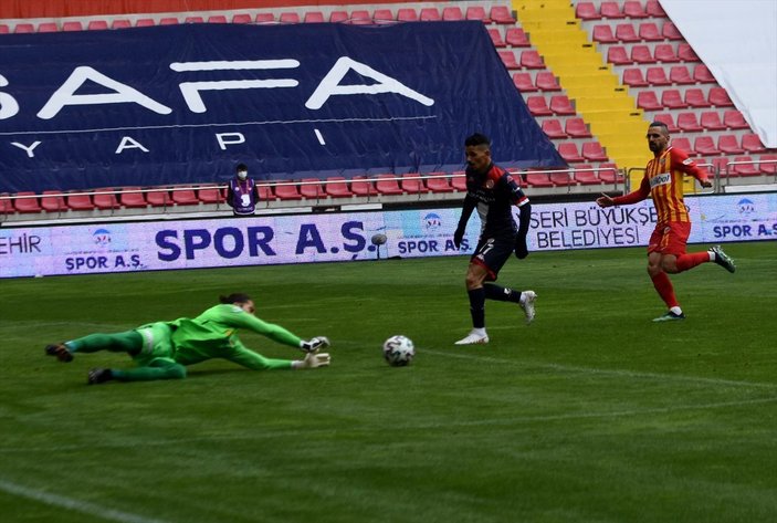 Antalyaspor deplasmanda Kayserispor'u tek golle mağlup etti