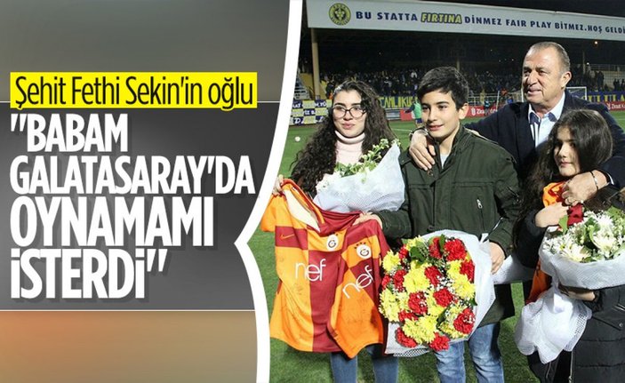 Şehit Fethi Sekin'in oğlu Burak Tolunay U16 Milli Takımı'na çağırıldı