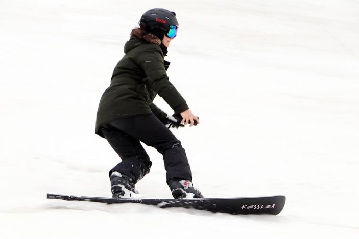 Palandöken'de kayak keyfi