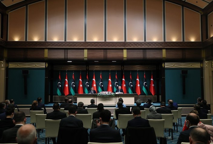 Cumhurbaşkanı Erdoğan: Libya'nın egemenliği önceliğimizdir