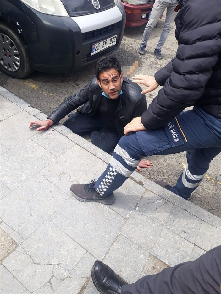 a Erzurum bıçaklı saldırı