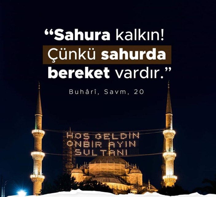 Sahur mesajları 2021 - En güzel, en anlamlı, resimli sahur mesajları ve sözleri