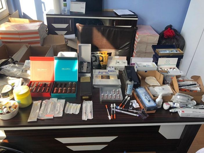 i Bağcılar’da kaçak güzellik merkezine baskın