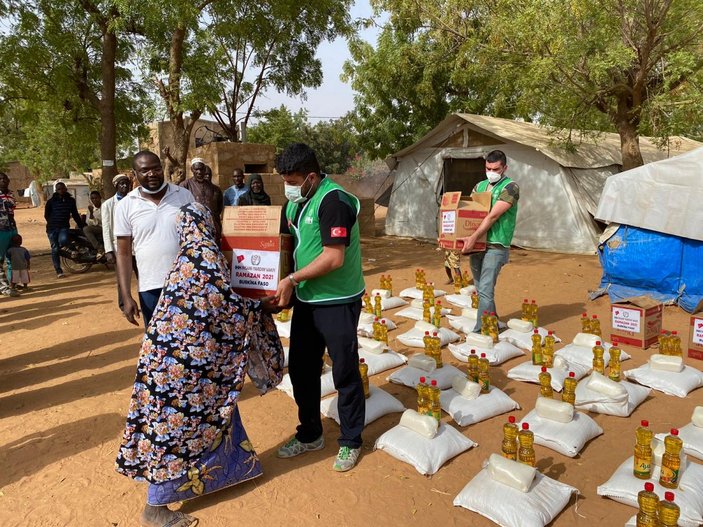 İHH ile Burkina Faso’da Ramazan yardımı