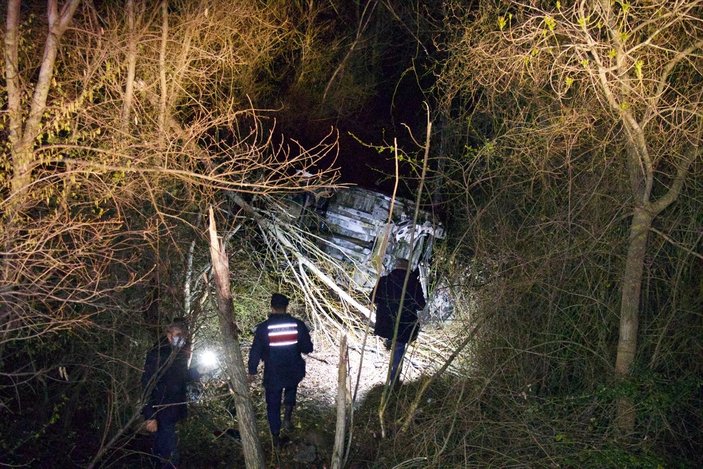 Samsun'da uyuşturucu yüklü araç şarampole yuvarlandı: 1 ölü