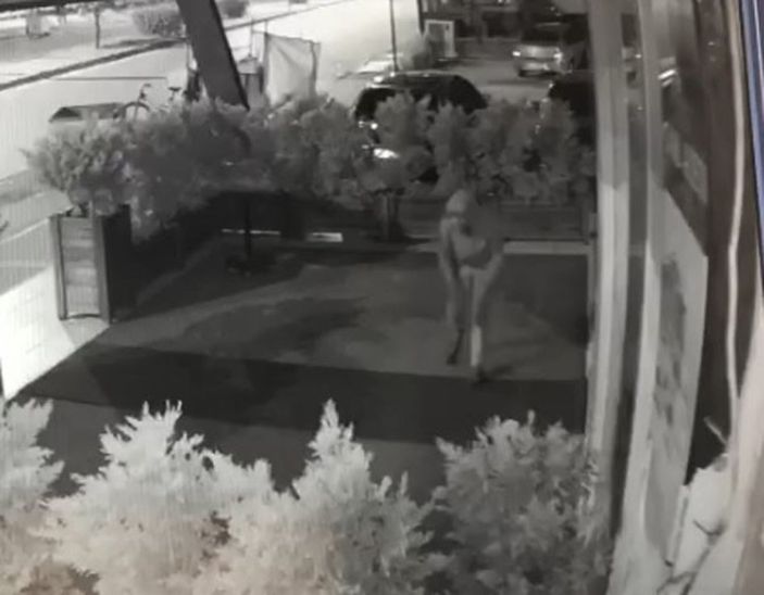 i Mersin'de halı hırsızı kameraya yakalandı