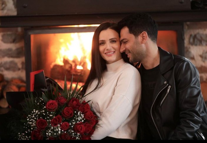 Iman Elbani eşi Murat Yıldırım'ın doğum gününü kutladı