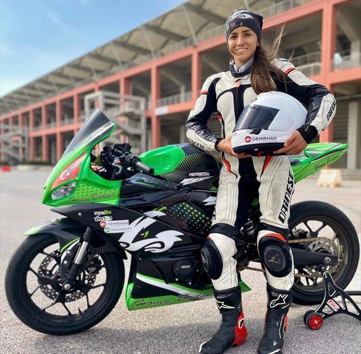 Avrupa Kadınlar Kupası'nın ilk Türk kadın motosikletçisi: İlayda Yağmur Yılmaz