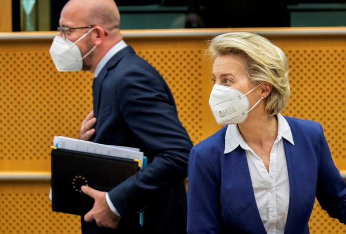 Ursula von der Leyen'den Charles Michel'e: Yeni bir krize izin vermeyeceğim